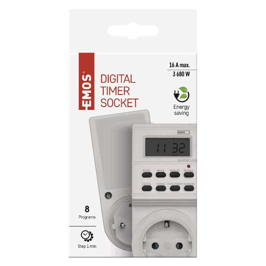 PRIZA CU TEMPORIZATOR DIGITAL TS-ED1,SCHUCKO [8]