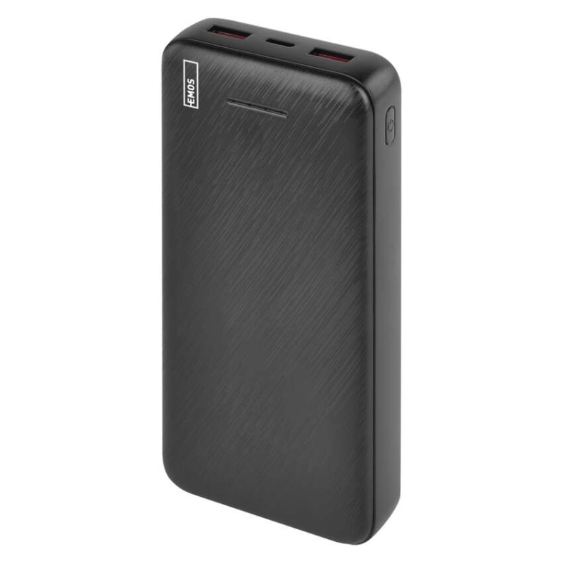 EMOS AlphaQ3 Portable Power bank, 20 000 mAh, 22.5 W, black [2]