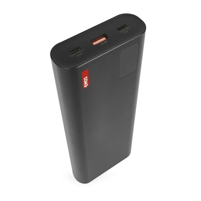 EMOS NTBF30 Portable Power bank, 27 000 mAh, 100 W PD, black [1]