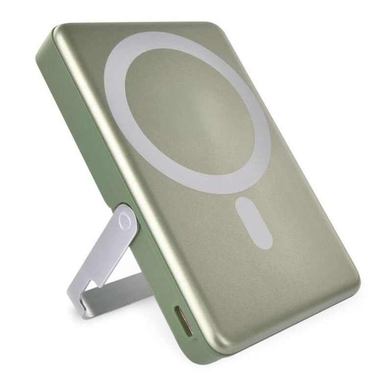 EMOS Portable Power bank WI 1031, 10 000 mAh, 20 W+Wireless, army-green [1]
