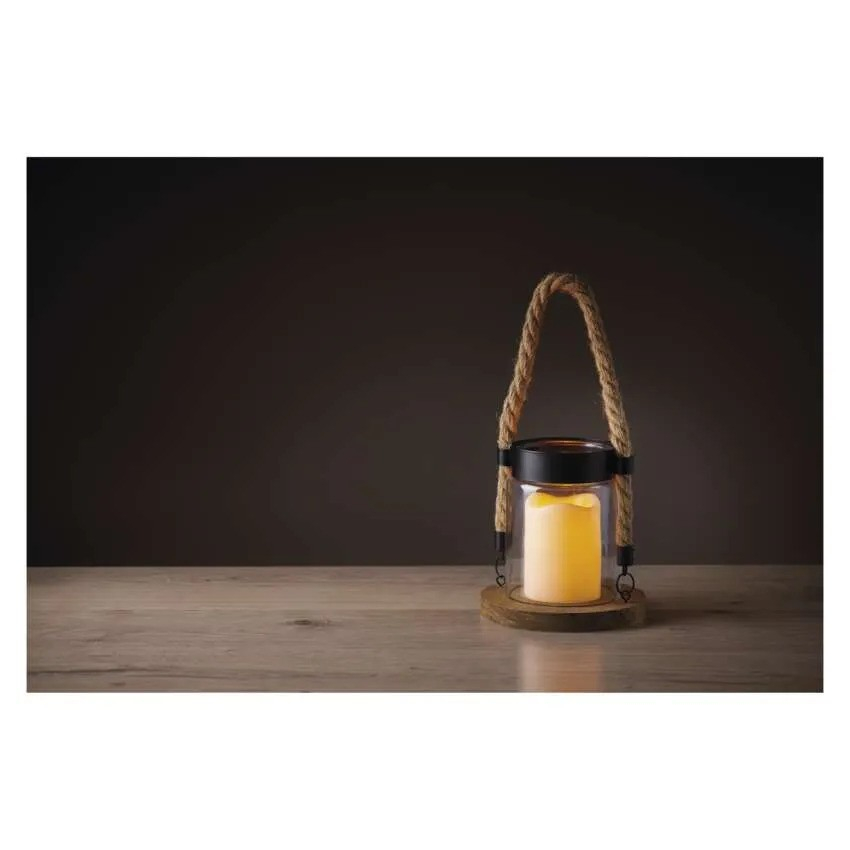 FELINAR DECORATIV LEMN + STICLA [2]