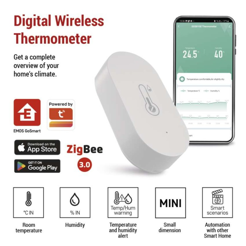 GoSmart Digital Thermometer EGS0102 with ZigBee [3]