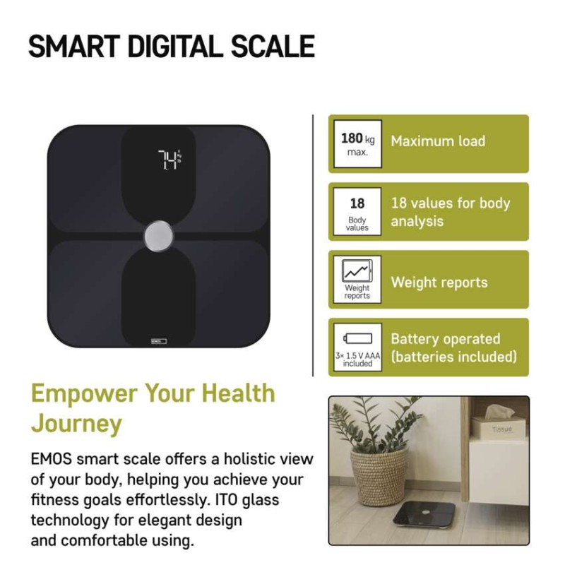 GoSmart Digital Weight Scale EV112 [3]