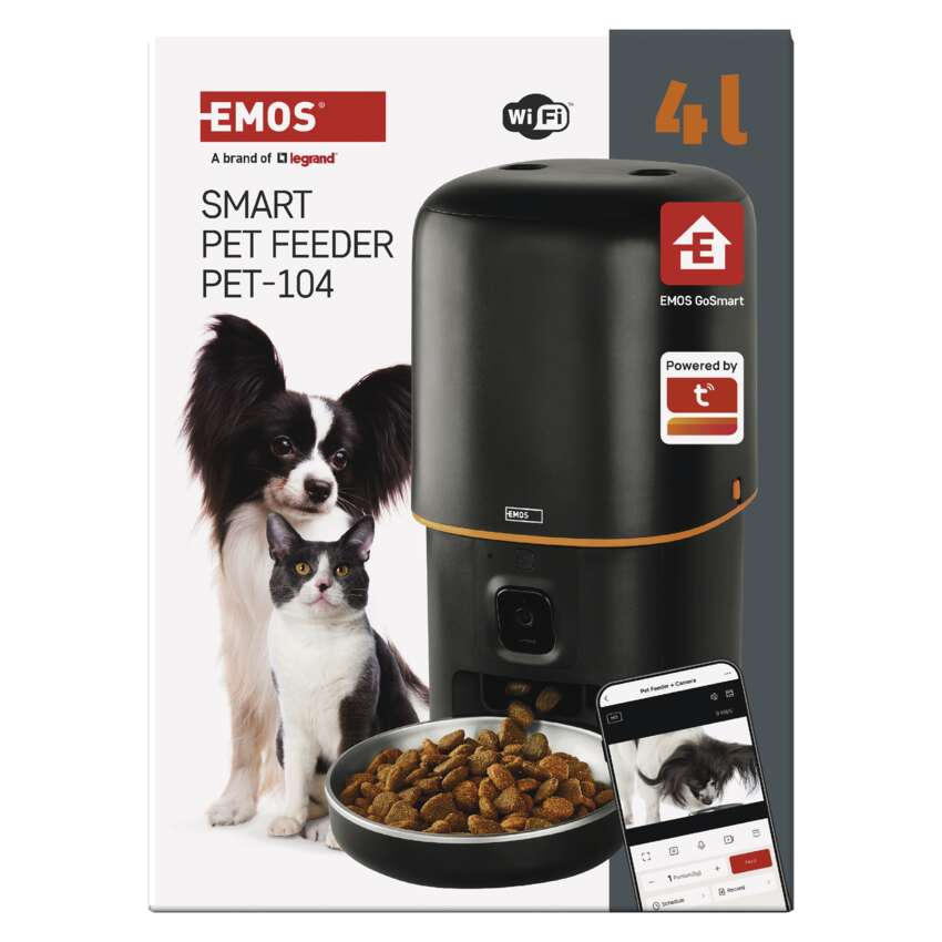 GOSMART FEEDER PET CARE WITH CAMERA, 4 L, BLACK, WI-FI [13]