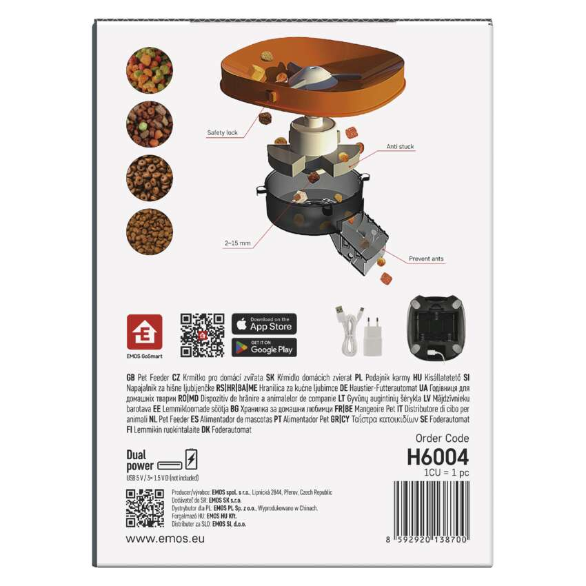 GOSMART FEEDER PET CARE WITH CAMERA, 4 L, BLACK, WI-FI [14]