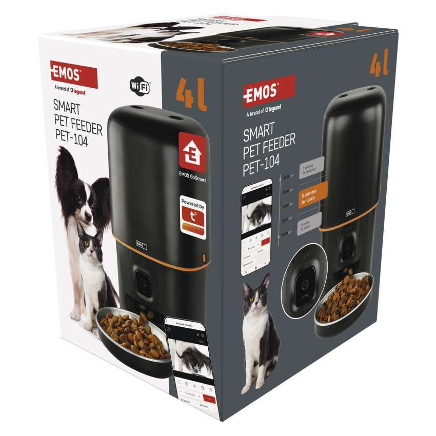GOSMART FEEDER PET CARE WITH CAMERA, 4 L, BLACK, WI-FI [9]