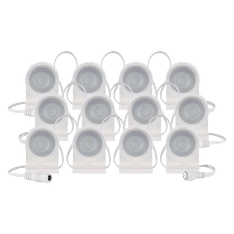 GoSmart LED spotlight - 255 cm chain, 12 parts, 7 W, RGBIC+CCT, dimmable, WiFi [2]