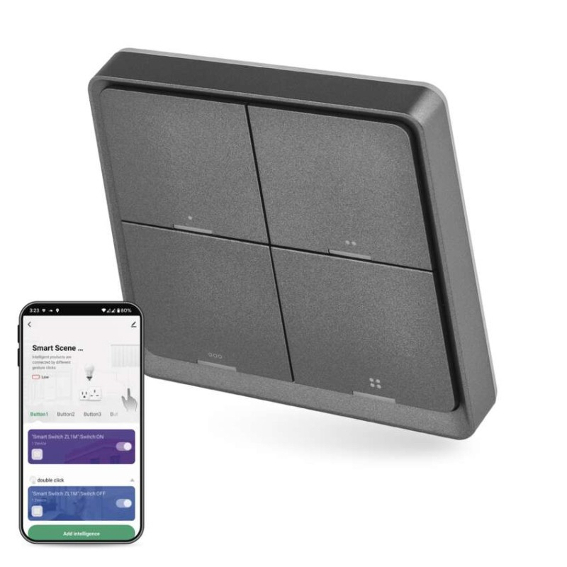 GoSmart Portable Scene Controller IP-2004ZB, ZigBee 3.0, 4-button [1]