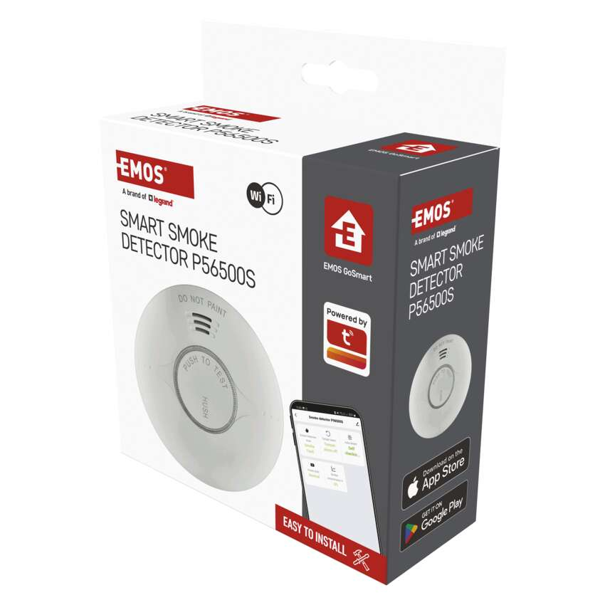 GoSmart Smoke Detector TS380C-HW with WiFi [6]