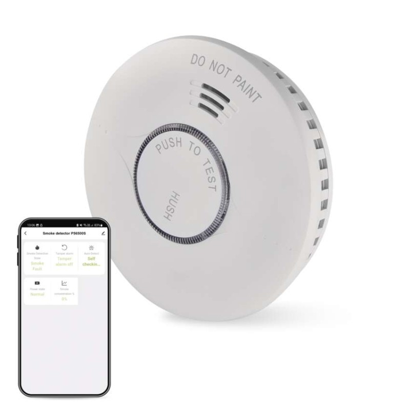 GoSmart Smoke Detector TS380C-HW with WiFi [1]