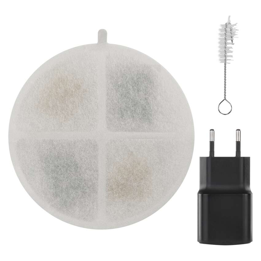 GOSMART WATER FOUNTAIN PET CARE, 2.6 L, GREY, WI-FI [12]