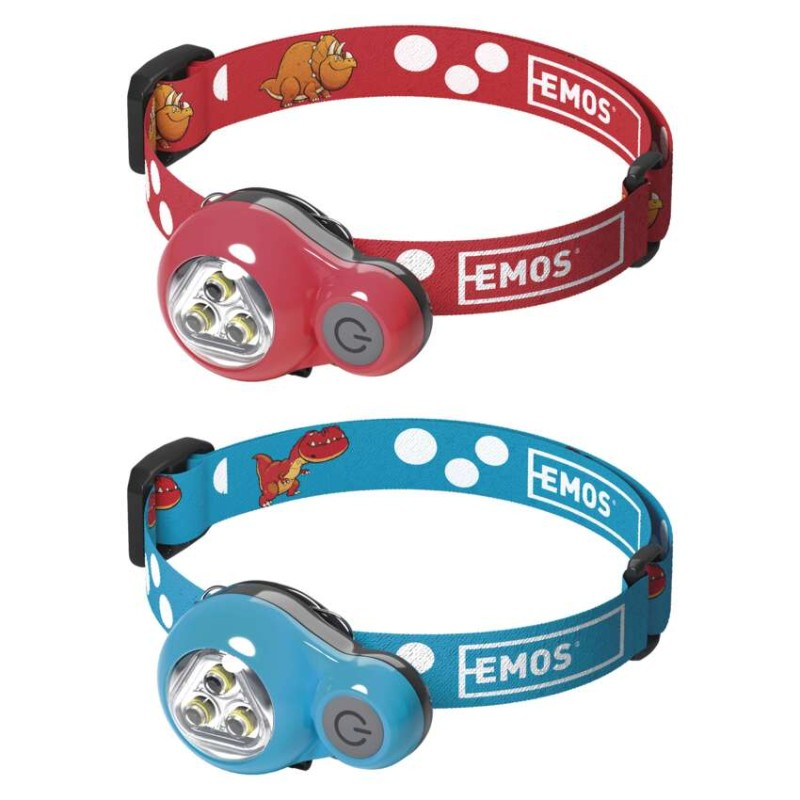 Headlamp - Dino, 2× CR2032, 8 pcs, display box [3]