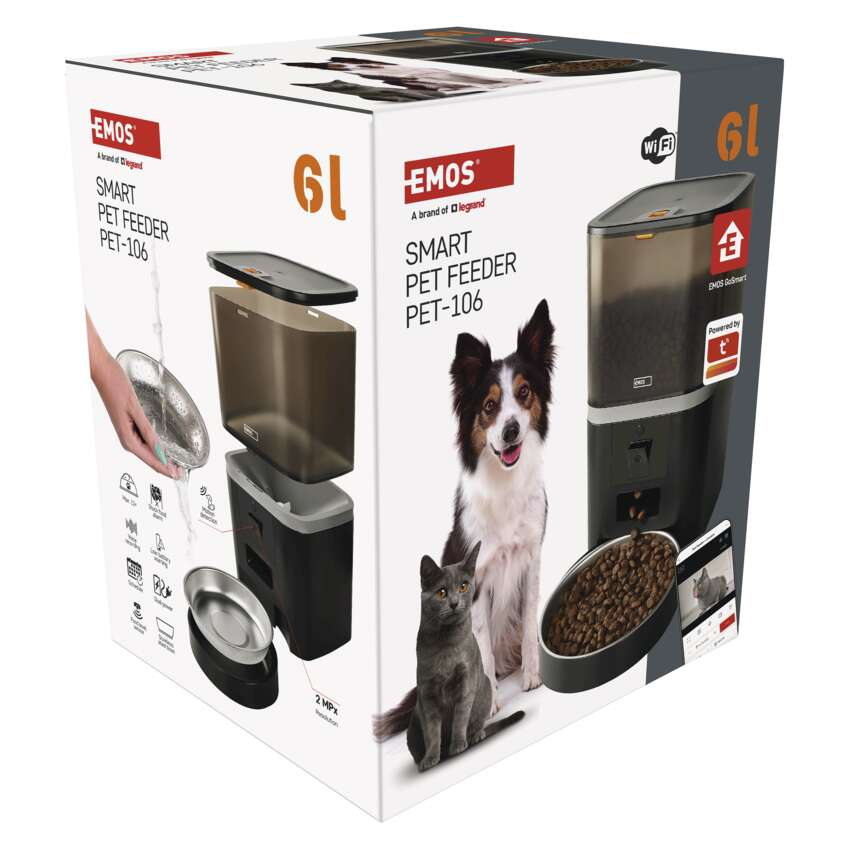 HRANITOR AUTOMAT ANIMALE GOSMART PET CARE 6L CU CAMERA, WI-FI [15]