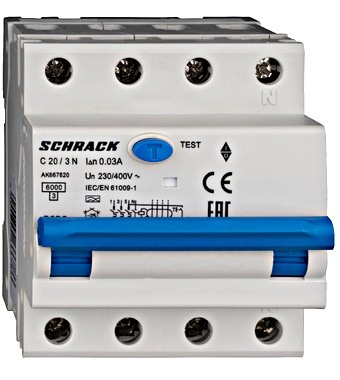 INTRARUPATOR AUTOMAT + DIF.  3P+N 20A [1]