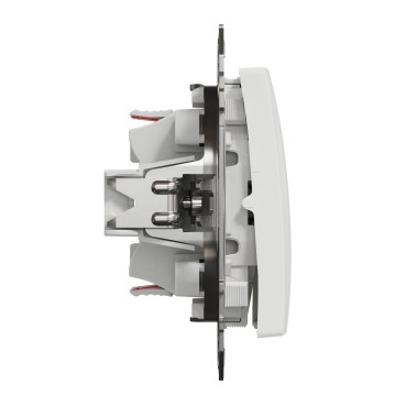 INTRERUPATOR CAP SCARA DUBLU ALB SEDNA [3]