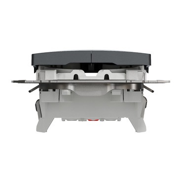 INTRERUPATOR DUBLU ANTRACIT SEDNA [3]