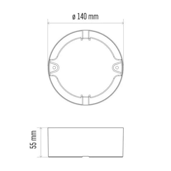 KIT DE INSTALARE PE TENCUIALA LAMPA EXIT [3]