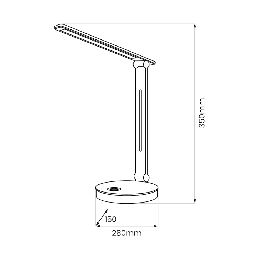 LAMPA DE BIROU BRUNO NEGRU [5]