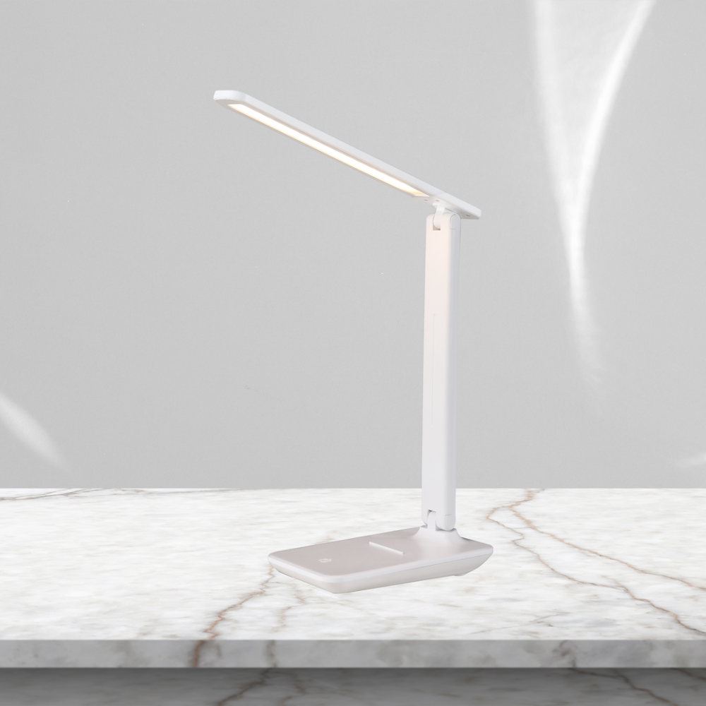 LAMPA DE BIROU POST ALB [3]