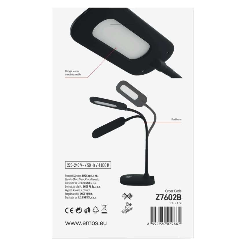 LAMPA DE BIROU STELLA NEGRU [12]