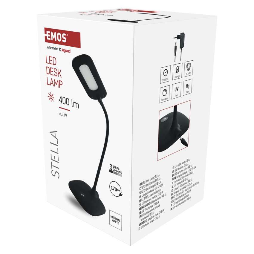 LAMPA DE BIROU STELLA NEGRU [4]