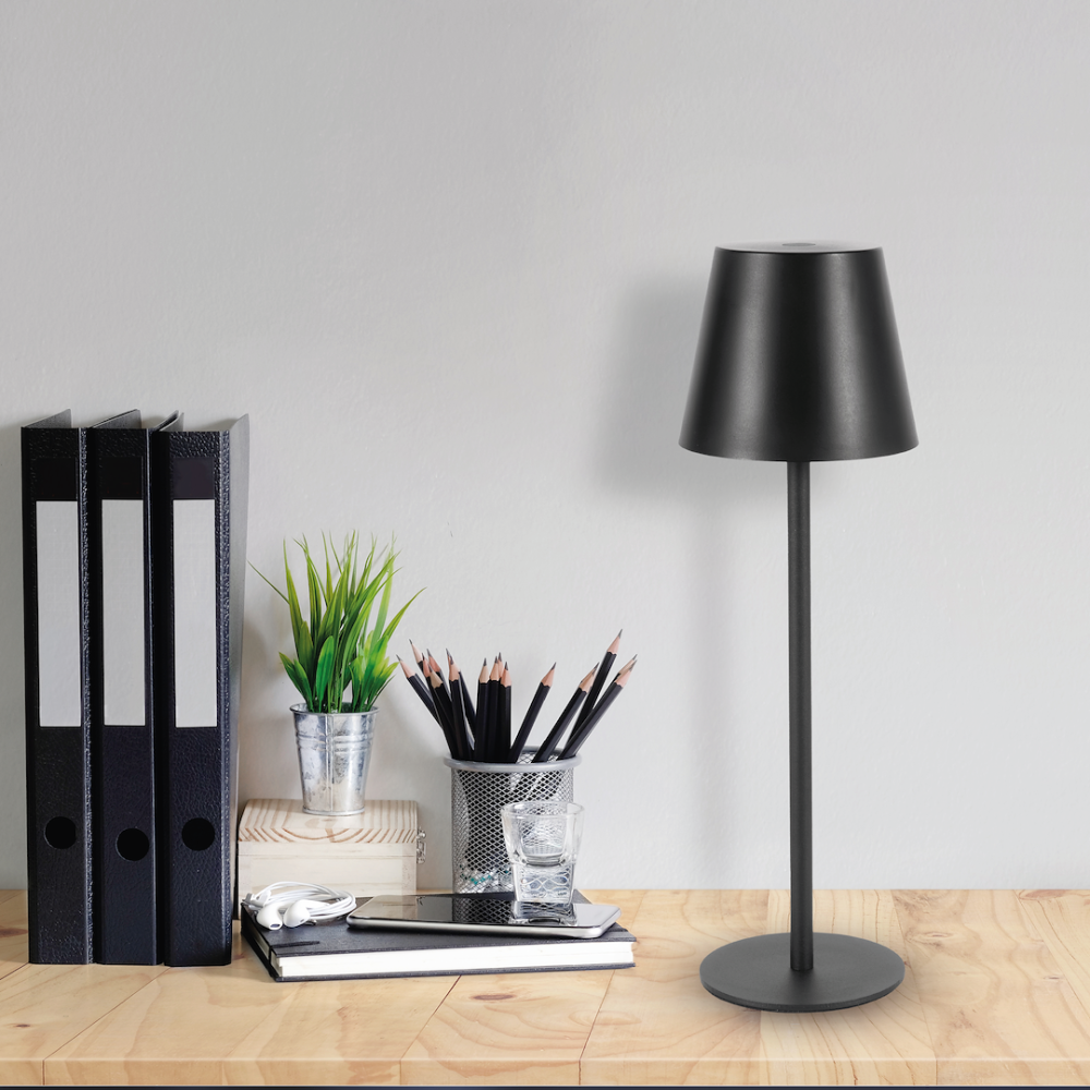 LAMPA DE BIROU VIRGIN NEGRU [4]