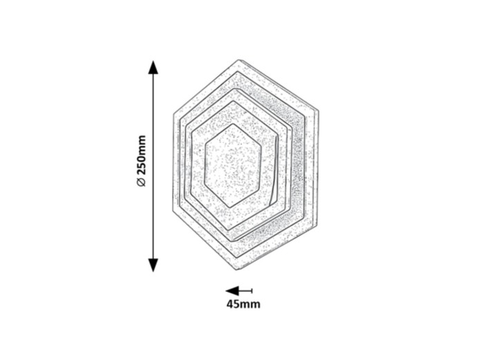 LAMPA DE PERETE BITSI [8]
