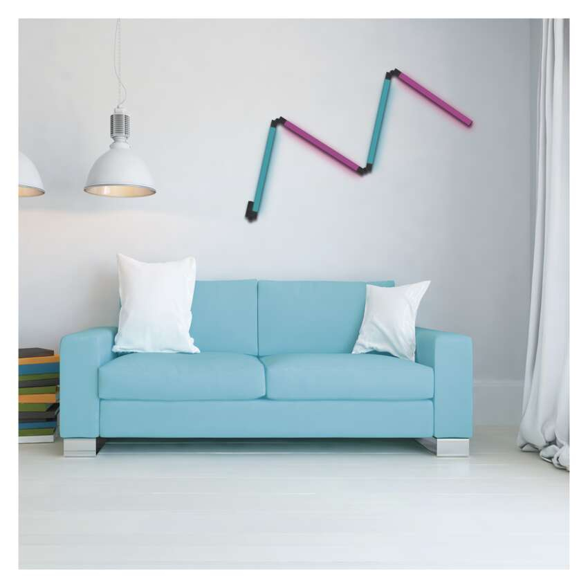 LAMPADAR LED GOSMART, 175 CM, RGBIC+LUMINA CALDA, WI-FI [18]