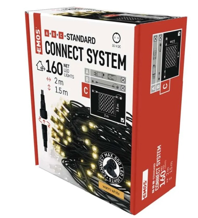 Lant de Craciun de legatura cu LED standard [2]