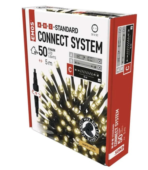 Lanț de Craciun de legatura cu LED standard [3]