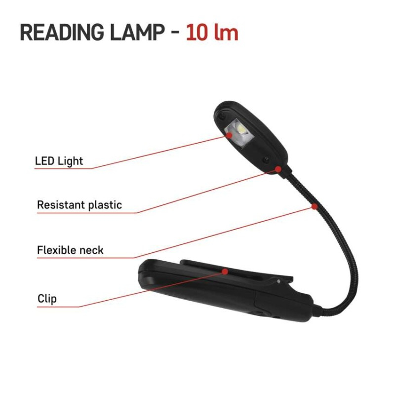 LED Booklight, 10 lm, 1× AAA [3]