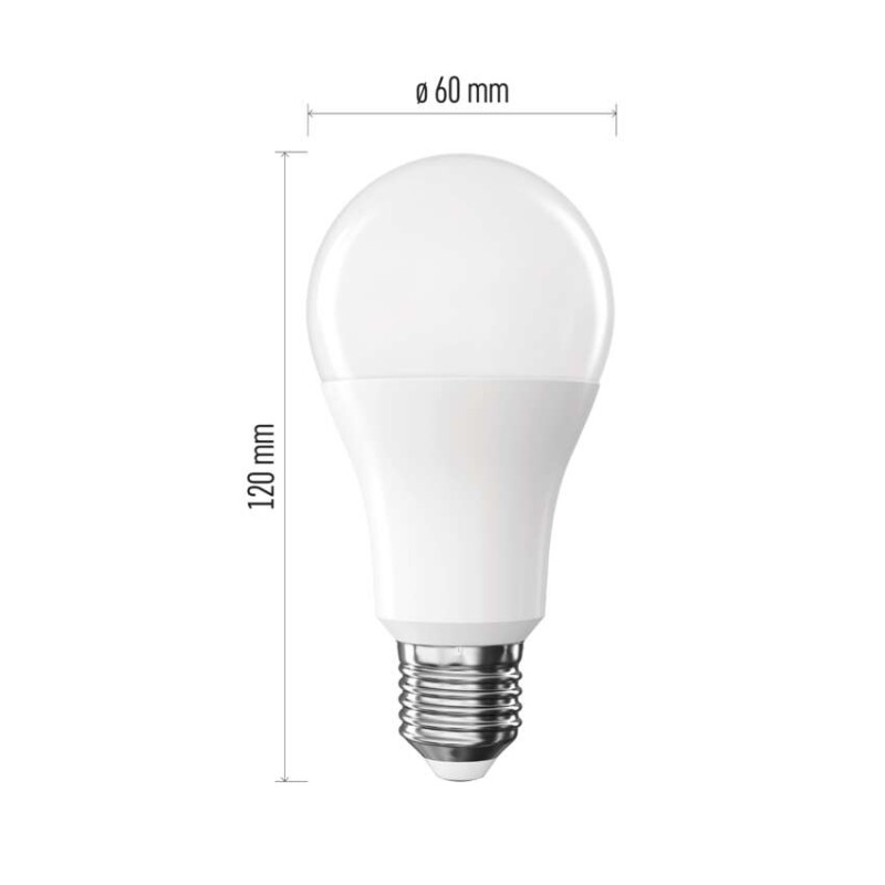 LED Bulb Classic A60 / E27 / 13 W (100 W) / 1521 lm / Warm white [2]