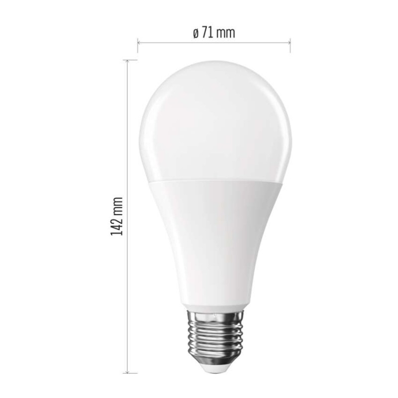 LED Bulb Classic A70 / E27 / 16 W (120 W) / 1901 lm / Neutral White [2]