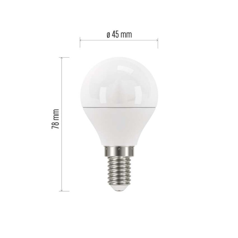 LED Bulb Classic Mini Globe / E14 / 5 W (40 W) / 470 lm / warm white [2]