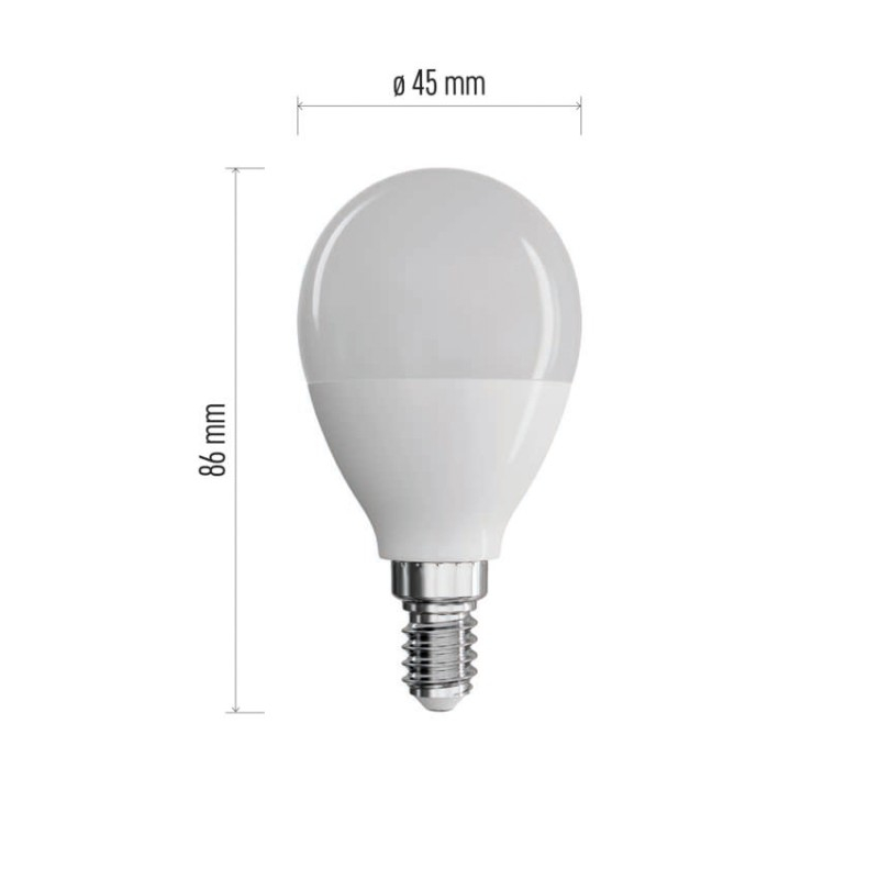 LED Bulb Classic Mini Globe / E14 / 7.3 W (60 W) / 806 lm / warm white [2]