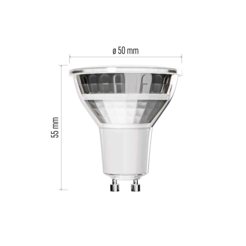 LED Bulb Classic MR16 silver/ GU10 / 3 W (32 W) / 345 lm / Cool White [2]