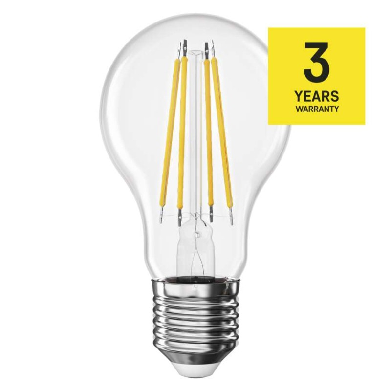LED Bulb Filament A60 / E27 / 7.8 W (75 W) / 1060 lm / Neutral White [3]