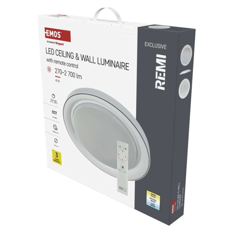 LED Ceiling lamp REMI, round 45W, dimmable, changeable CCT [2]