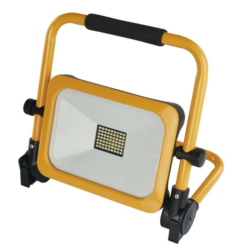 LED Floodlight ACCO portable rechargeable, 30W, yellow, cool white [2]