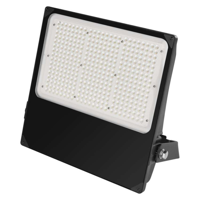LED Floodlight ASIMO Asymmetric 300W, black, neutral white [2]