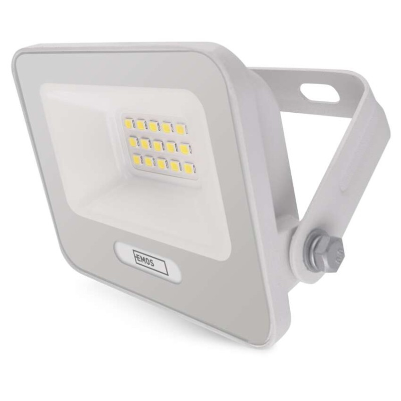 LED floodlight GLARO 10W, white, IP65, 1000 lm, neutral white [1]