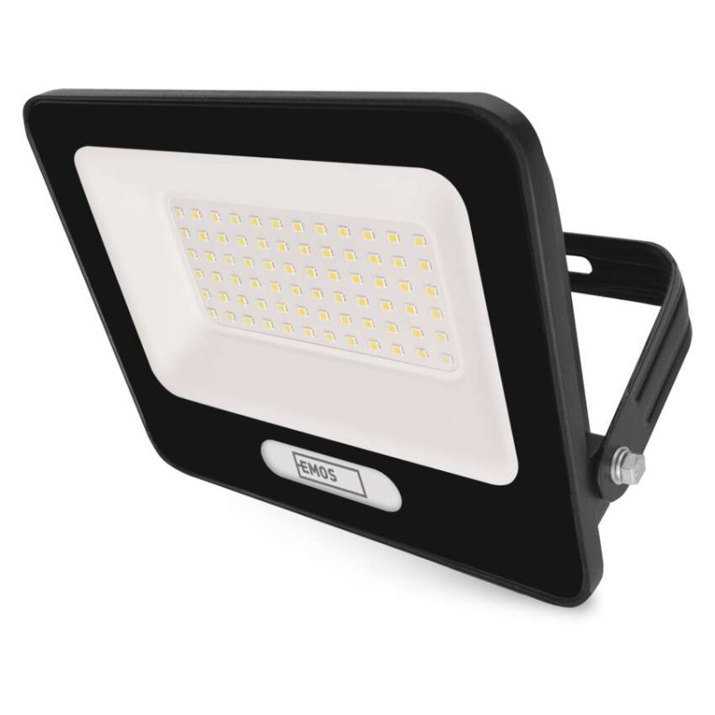 LED floodlight GLARO 50W, black, IP65, 5000 lm, neutral white [1]