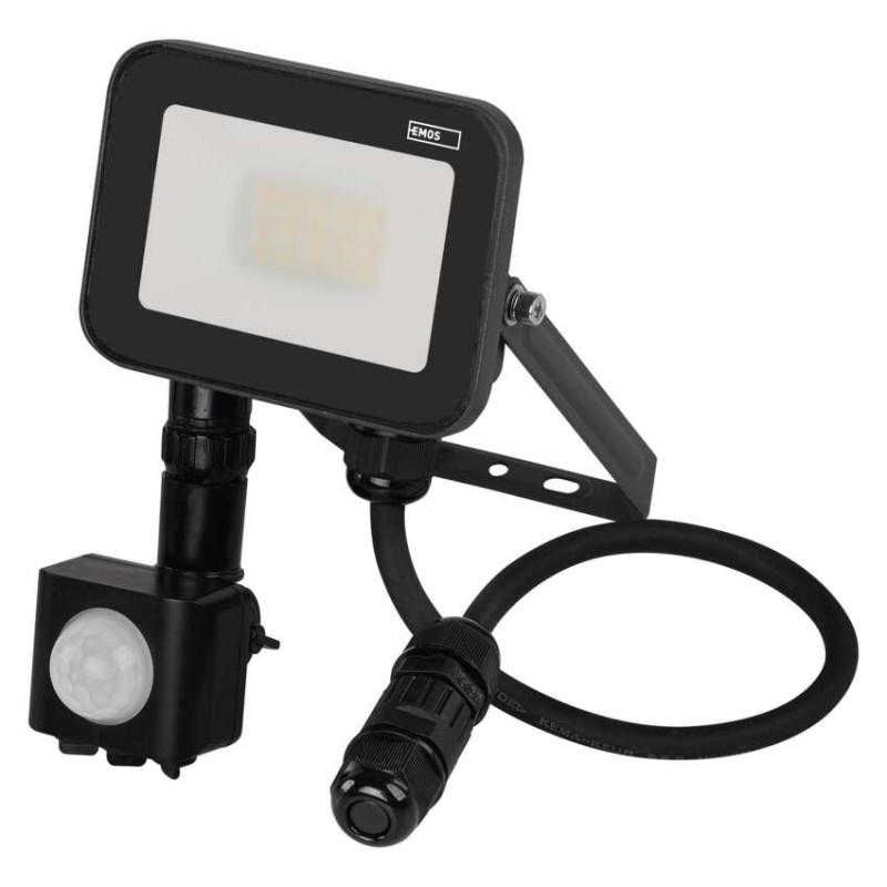 LED Floodlight INOVO with motion sensor, 10W, anthracite, neutral white [2]