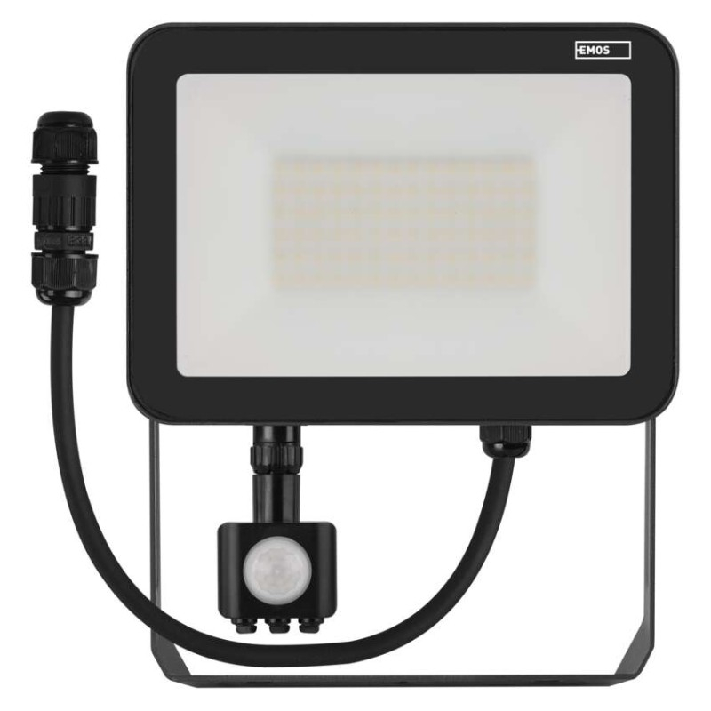 LED Floodlight INOVO with motion sensor, 50W, anthracite, neAutral white [3]