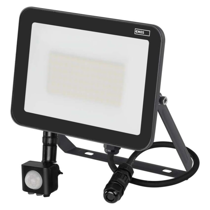 LED Floodlight INOVO with motion sensor, 50W, anthracite, neAutral white [2]