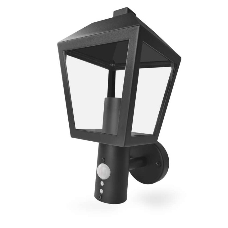 LED garden wall light with dusk sensor ADENIA, 19.8 × 15 × 29.8 cm, 1 × E27, 15 W [1]