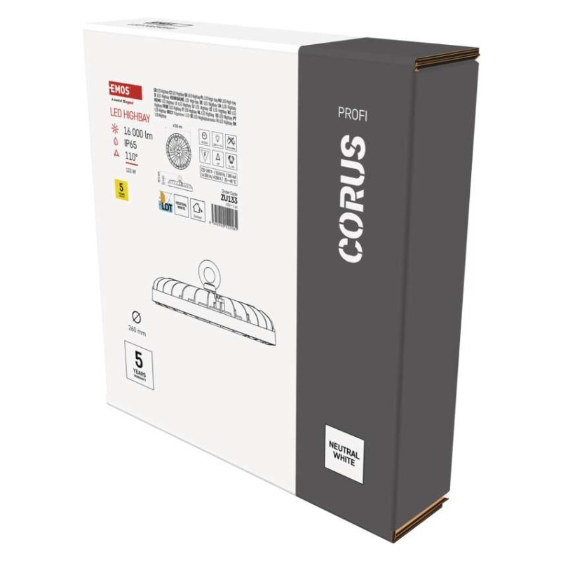 LED Industrial High Bay Light CORUS 133W [1]