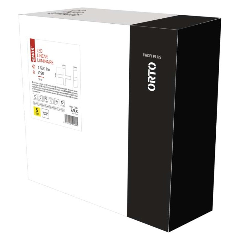 LED linear luminaire ORTO XCON 15W, neutral white [1]