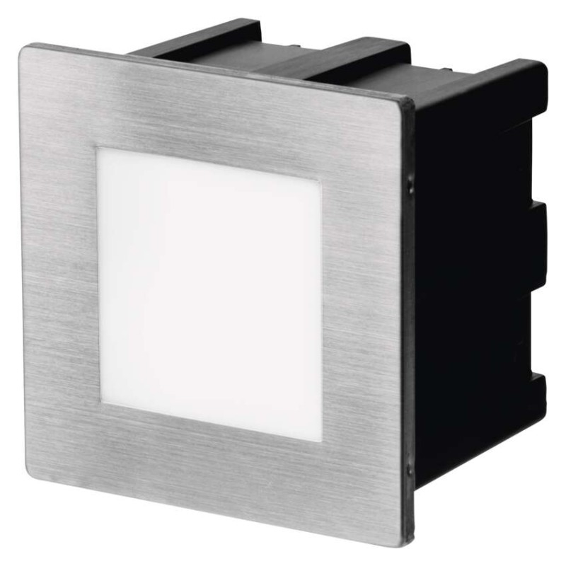 LED orientation light AMAL, built-in, 80×80, 2W neutr. wh. IP65 [1]
