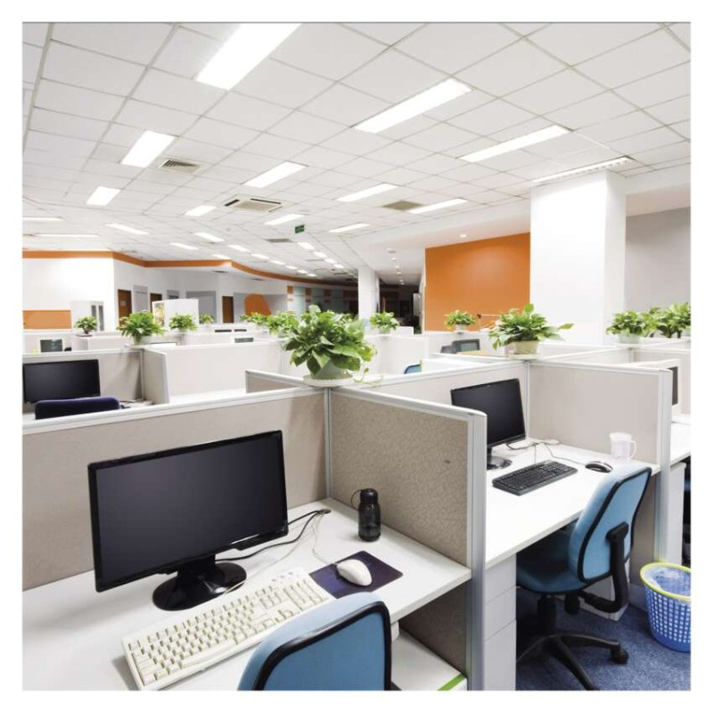 LED panel 30×60 rect., built-in, white, 18W neutral white, Emergency [3]